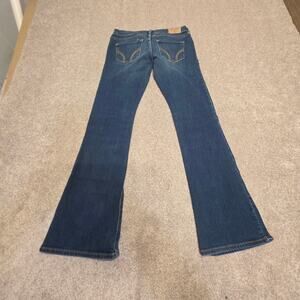 Y2K McBling Indie Grunge Arc Pocket Low-Rise Califorina flare Hollister Jeans 5S